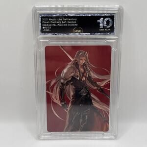 2025 MTG Final Fantasy Sephiroth Fabled Soldier 44/53 Graded 10 Collectible Card